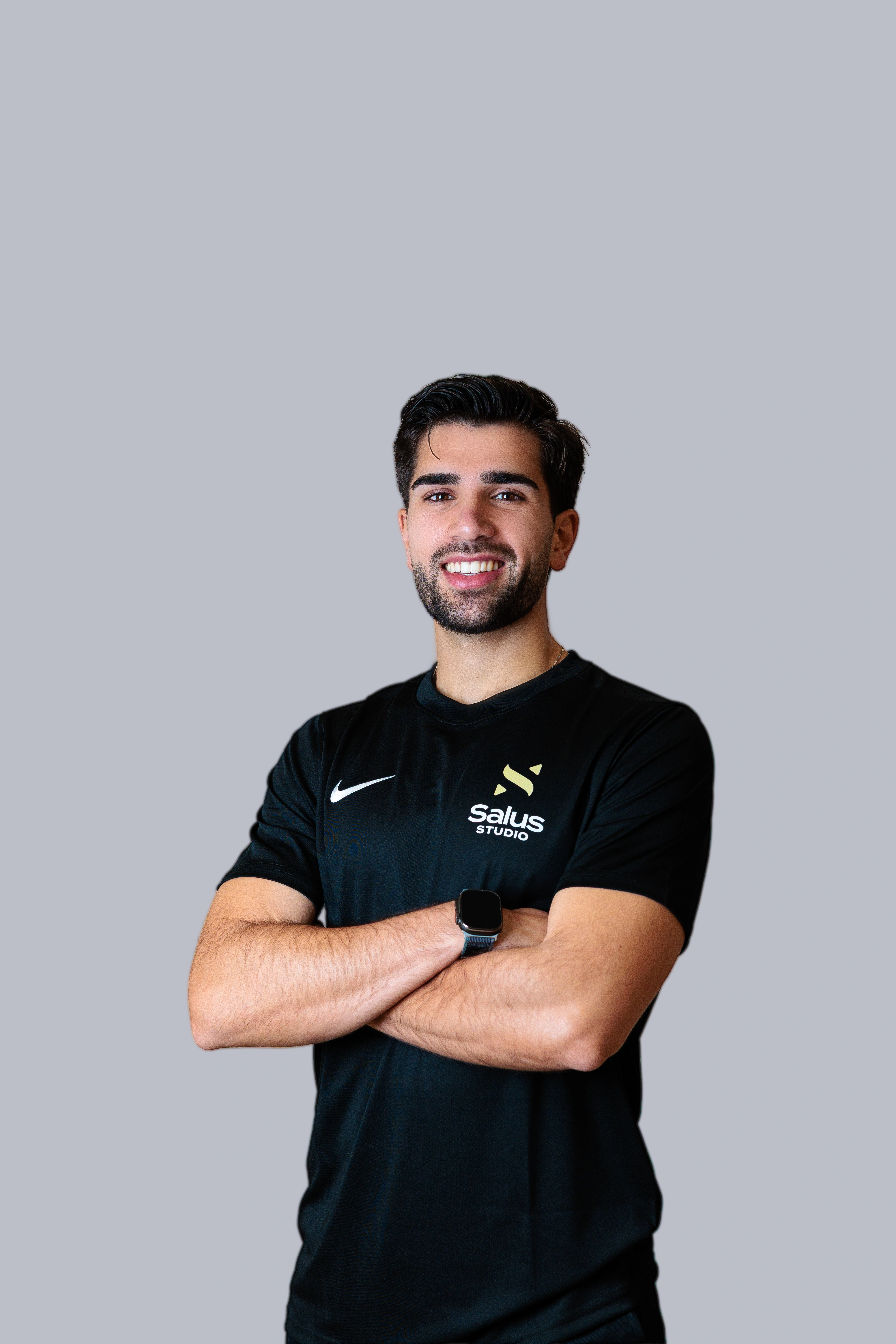 Pedro a treinar